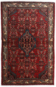  Asadabad Rug 108X169 Authentic
 Oriental Handknotted Dark Red/Dark Brown (Wool, Persia/Iran)