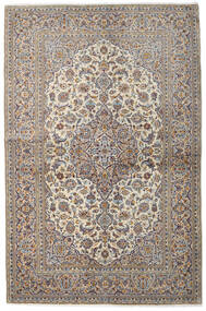  Keshan Rug 137X211 Authentic
 Oriental Handknotted Light Grey/Light Brown (Wool, Persia/Iran)
