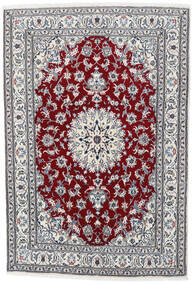  Nain Rug 164X235 Authentic
 Oriental Handknotted Light Grey/White/Creme (Wool, Persia/Iran)