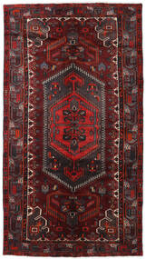  Hamadan Rug 133X243 Authentic
 Oriental Handknotted Dark Red/Dark Brown (Wool, Persia/Iran)