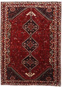  Qashqai Rug 218X298 Authentic
 Oriental Handknotted Dark Red (Wool, Persia/Iran)