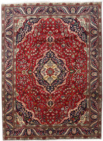  Tabriz Rug 203X277 Authentic
 Oriental Handknotted Dark Red/Dark Brown (Wool, Persia/Iran)