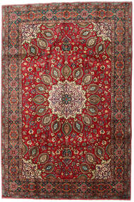  Tabriz Rug 205X304 Authentic
 Oriental Handknotted Dark Red/Black (Wool, Persia/Iran)