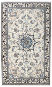  Nain Rug 120X200 Authentic
 Oriental Handknotted Light Grey/Beige (Wool, Persia/Iran)