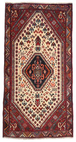 Qashqai Rug 82X163 Authentic
 Oriental Handknotted Dark Red/Dark Brown (Wool, Persia/Iran)