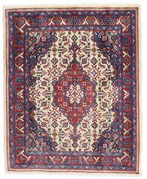  Sarouk Rug 65X80 Authentic
 Oriental Handknotted Dark Purple/Beige (Wool, Persia/Iran)