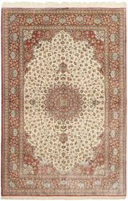  Qum Silk Rug 160X251 Authentic
 Oriental Handknotted Brown/Light Brown (Silk, Persia/Iran)