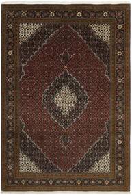  Tabriz 50 Raj Rug 206X297 Authentic
 Oriental Handknotted Black/Dark Brown (Wool/Silk, Persia/Iran)