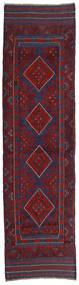  Kilim Golbarjasta Rug 62X242 Authentic Oriental Handwoven Hallway Runner Dark Red/Black (Wool, Afghanistan)