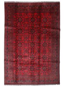  Afghan Khal Mohammadi Rug 201X288 Authentic
 Oriental Handknotted Dark Red/Black (Wool, Afghanistan)