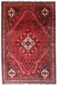  Qashqai Rug 205X308 Authentic
 Oriental Handknotted Dark Red/Crimson Red (Wool, Persia/Iran)