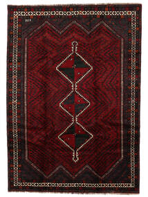 Shiraz Rug 190X268 Authentic Oriental Handknotted Dark Purple/Dark Blue (Wool, Persia/Iran)
