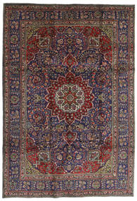  Tabriz Rug 210X304 Authentic
 Oriental Handknotted Dark Grey/Dark Blue (Wool, Persia/Iran)