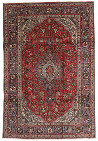  Tabriz Rug 197X294 Authentic
 Oriental Handknotted Dark Red/Dark Brown (Wool, Persia/Iran)