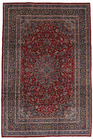  Mashad Rug 210X310 Authentic
 Oriental Handknotted Dark Red/Black (Wool, Persia/Iran)