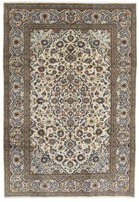 Keshan Rug 195X288 Authentic
 Oriental Handknotted Dark Grey/Dark Beige (Wool, Persia/Iran)