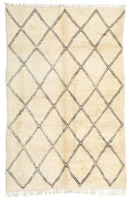  Berber Moroccan - Beni Ourain Rug 216X333 Authentic
 Modern Handknotted Beige (Wool, )