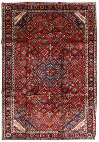  Mashad Rug 207X300 Authentic
 Oriental Handknotted Dark Red/Dark Grey (Wool, Persia/Iran)
