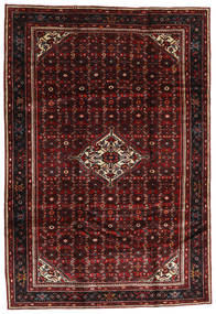  Hosseinabad Rug 205X295 Authentic
 Oriental Handknotted Dark Red/Dark Brown (Wool, Persia/Iran)