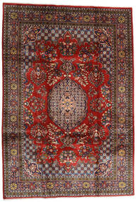  Golpayegan Rug 215X307 Authentic
 Oriental Handknotted Dark Red/Black (Wool, Persia/Iran)