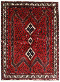  Afshar Rug 154X212 Authentic
 Oriental Handknotted Dark Red/Dark Brown (Wool, Persia/Iran)