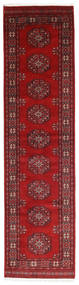  Pakistan Bokhara 3Ply Rug 78X298 Authentic
 Oriental Handknotted Runner
 Dark Red/Crimson Red (Wool, Pakistan)