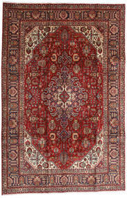  Tabriz Rug 196X295 Authentic
 Oriental Handknotted Dark Red/Light Brown (Wool, Persia/Iran)