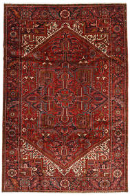  Heriz Rug 228X344 Authentic
 Oriental Handknotted Dark Red/Dark Brown (Wool, Persia/Iran)