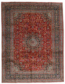  Mashad Rug 297X383 Persian Wool Rug Red/Brown Large Rug 