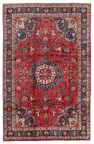  Tabriz Rug 200X308 Authentic
 Oriental Handknotted Dark Purple/Dark Red (Wool, Persia/Iran)