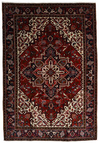  Heriz Rug 204X298 Authentic
 Oriental Handknotted Dark Red (Wool, Persia/Iran)