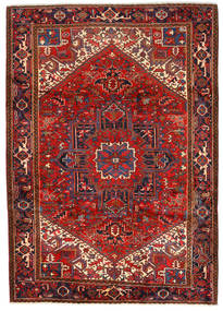  Heriz Rug 243X330 Authentic
 Oriental Handknotted Dark Red/Rust Red (Wool, Persia/Iran)