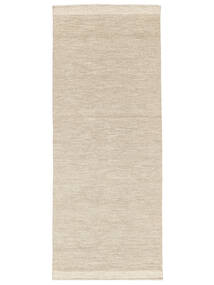 Serafina - Beige_Melange Rug 100X250 Authentic Modern Handwoven Runner Light Grey (Wool, India)