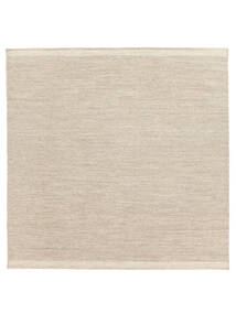 Serafina 250X250 Large Beige Plain (Single Colored) Square Wool Rug Rug 
