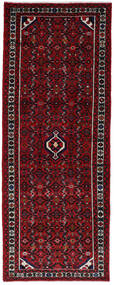  Hosseinabad Rug 78X206 Authentic
 Oriental Handknotted Hallway Runner
 Dark Brown/Dark Red (Wool, Persia/Iran)