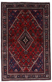  Meimeh Rug 130X201 Authentic Oriental Handknotted Dark Red (Wool, Persia/Iran)