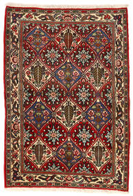  Bakhtiari Collectible Rug 105X153 Authentic
 Oriental Handknotted Dark Brown/Dark Red (Wool, Persia/Iran)