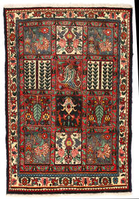  Bakhtiari Collectible Rug 105X152 Authentic
 Oriental Handknotted Black/Dark Grey (Wool, Persia/Iran)