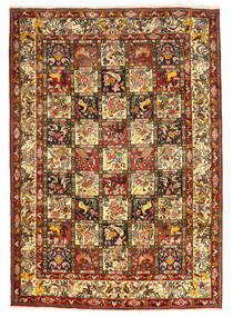  Bakhtiari Collectible Rug 217X307 Authentic
 Oriental Handknotted Dark Brown/Dark Red (Wool, Persia/Iran)