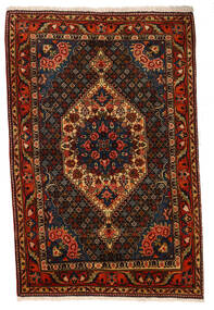  Bakhtiari Collectible Rug 107X160 Authentic
 Oriental Handknotted Dark Brown/Dark Red (Wool, Persia/Iran)