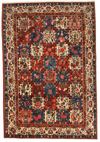  Bakhtiari Collectible Rug 214X314 Authentic Oriental Handknotted Dark Brown/Dark Red (Wool, Persia/Iran)