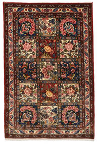  Bakhtiari Collectible Rug 106X161 Authentic
 Oriental Handknotted Black/Dark Brown (Wool, Persia/Iran)