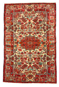  Nahavand Old Rug 158X244 Authentic
 Oriental Handknotted Rust Red/Dark Red (Wool, Persia/Iran)