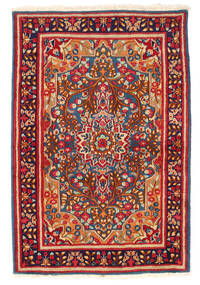  Kerman Rug 119X178 Authentic
 Oriental Handknotted Dark Red/Dark Purple (Wool, Persia/Iran)