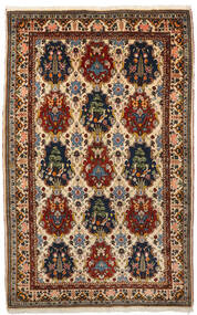  Bakhtiari Collectible Rug 152X246 Authentic
 Oriental Handknotted Dark Brown/Yellow (Wool, Persia/Iran)