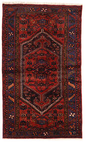  Zanjan Rug 124X207 Authentic
 Oriental Handknotted Dark Red/Rust Red (Wool, Persia/Iran)