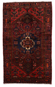  Zanjan Rug 132X220 Authentic
 Oriental Handknotted Dark Red (Wool, Persia/Iran)