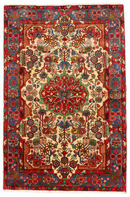  Nahavand Old Rug 159X240 Authentic
 Oriental Handknotted Dark Red/Dark Brown (Wool, Persia/Iran)