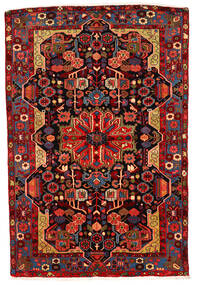  Nahavand Old Rug 162X240 Authentic
 Oriental Handknotted Dark Red/Crimson Red (Wool, Persia/Iran)