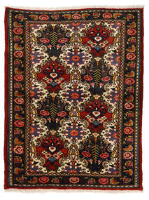  Bakhtiari Collectible Rug 110X142 Authentic
 Oriental Handknotted Dark Red/Brown (Wool, )